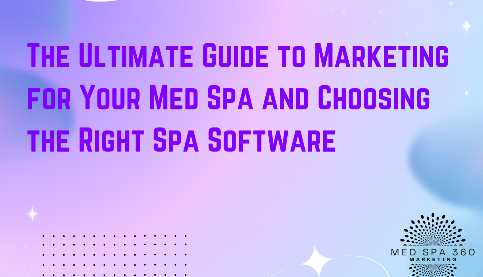 Marketing for med spa software